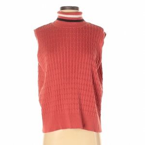 Liz Claiborne knit sleeveless turtleneck